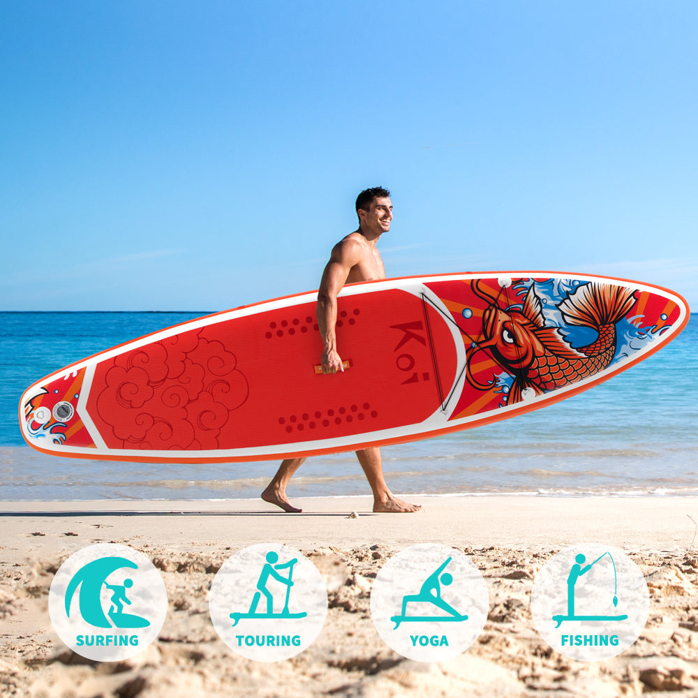 Inflatable SUP Board - Portable Paddle Board for Outdoor Water Fun