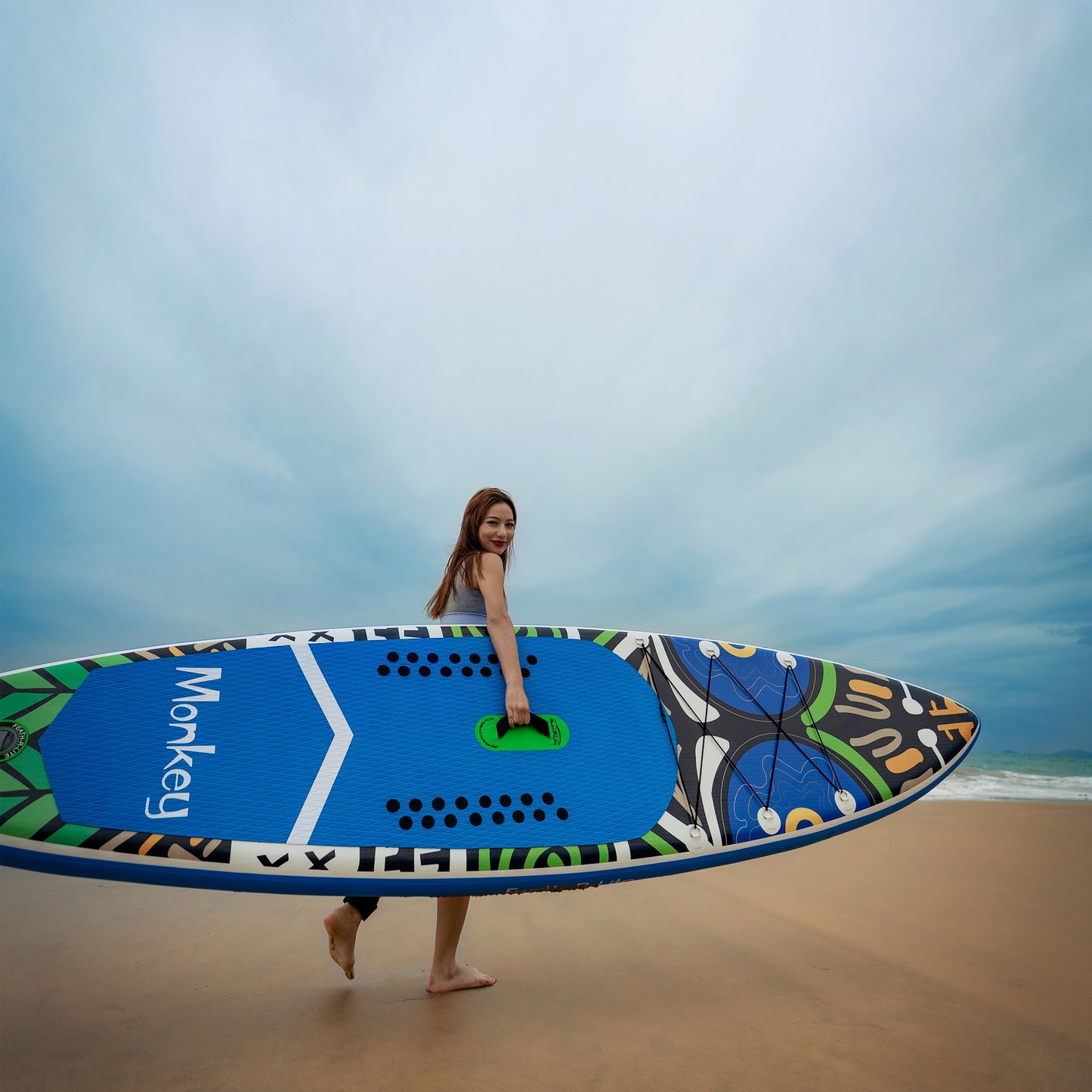 Inflatable SUP Board - Portable Paddle Board for Outdoor Water Sports