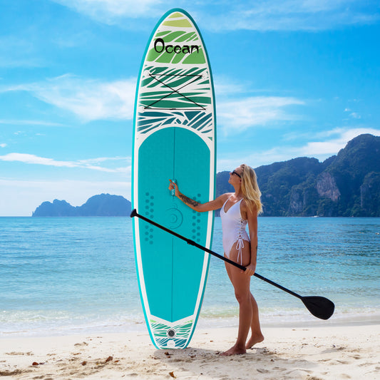 Ocean - Themed Inflatable SUP Board for Multi - Water Sports